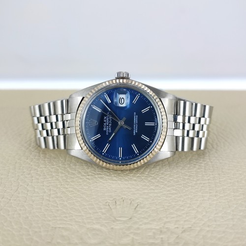 Rolex datejust ref 16014 blue - 16014,