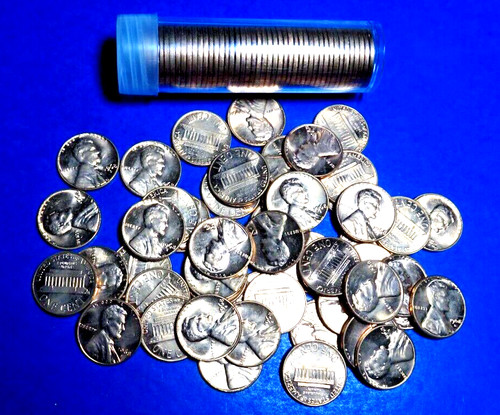 Una lincoln cent - cent, bu