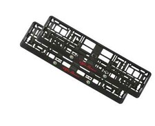 2x Portatarga Europea Telaio