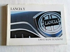 LANCIA Y LIBRETTO MANUALE USO E MANUTENZIONE originale. 1997