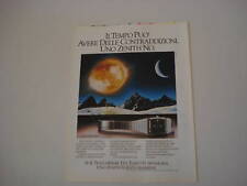 advertising Pubblicità 1979 ZENITH PORT ROYAL QUARTZ
