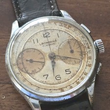 Cronografo Leonidas Heuer Original Dial Chronograph Vintage Watch 