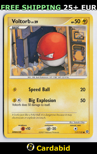 Voltorb 117 132 - voltorb, #117/132