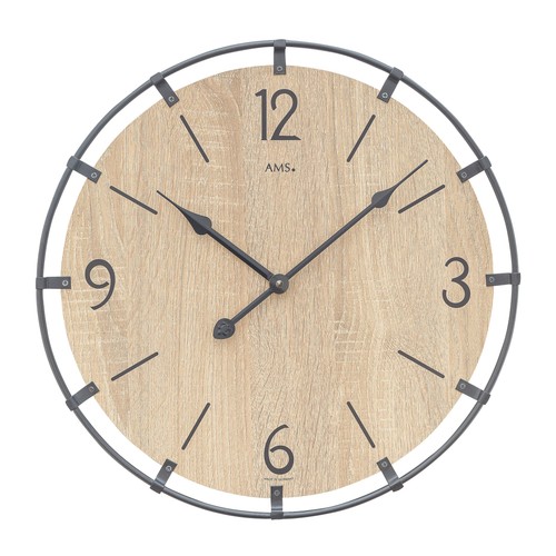 Orologio parete ams w9616so - ams,