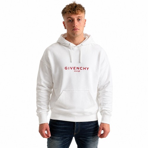 Givenchy felpa uomo bianca - uomo, con