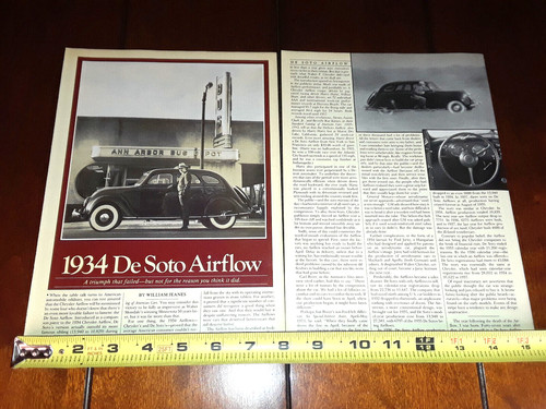 1934 desoto airflow articolo - 1934,