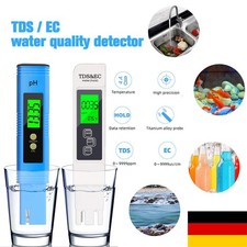 Misuratore digitale PH&TDS EC, tester qualità acqua, acqua potabile, misuratore di conduttanza