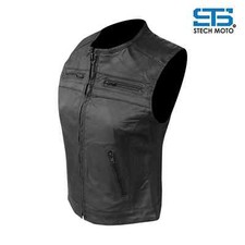 Moto Gilet in pelle  Stechmoto