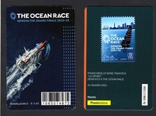 Italia 2023 - The Ocean Race - tessera filatelica