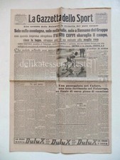 GAZZETTA DELLO SPORT 157 1946 CICLISMO Giro Italia Fausto Coppi Bartali Ortelli