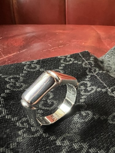 Anello uomo gucci bambù - gucci,