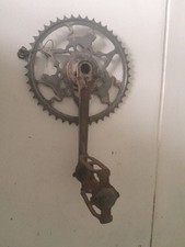 ancien vélo  pédalier LION