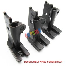 Piedino di cordoncino doppio tubo PER JUKI DNU-1541, LU-563 SINGER 111G, 111W, 211G