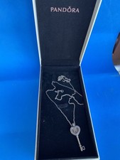 collana pandora del mio cuore con chiave con lettera “M”