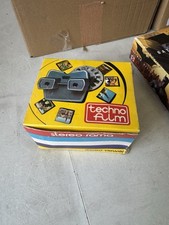 Visore Stereo Rama View-Master 3-D Viewer Grey Color Techno Film Con Scatola