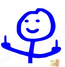 Adesivo AUTO MOTO BIMBO DITO