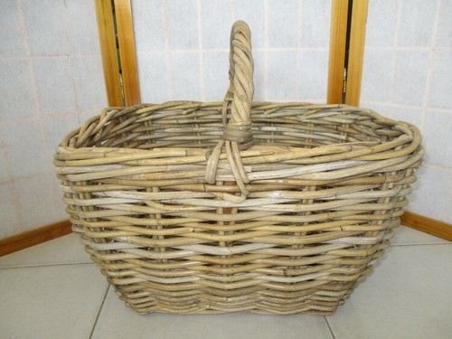 Cesto vimini per funghi - cesto,