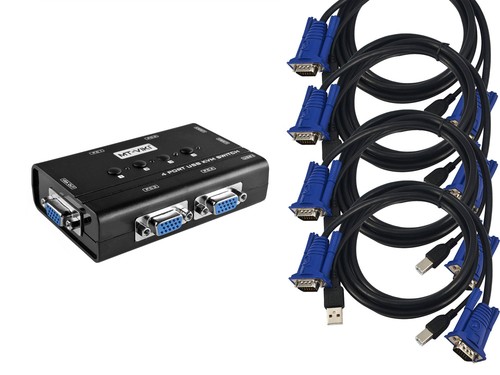 Kvm switch manuale porte - manuale,