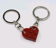 2 PORTACHIAVI CUORE ROSSO