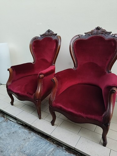 Coppia grandi poltrone - di,