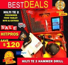 HILTI TE 2 DRILL, PREOWNED