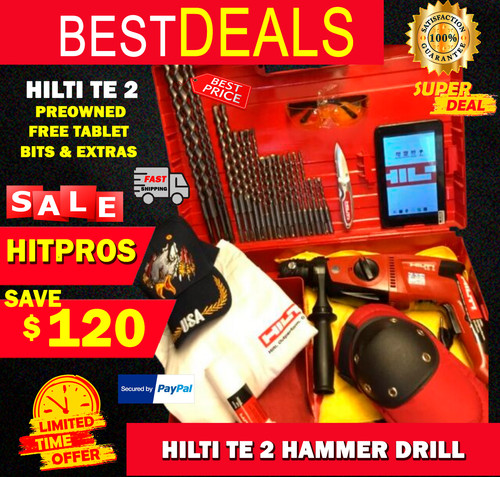 Hilti drill preowned - hilti, drill,