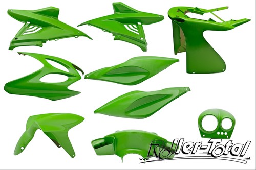 Kit carena completa abs - abs, verde
