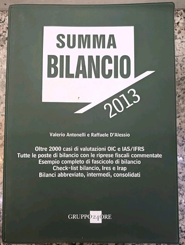 Summa bilancio 2013 - 2013,