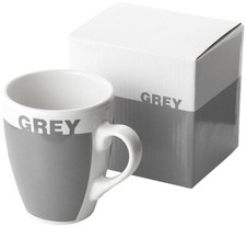 Tazza mug colazione colorata in porcellana con scatola regalo coordinata 0G9O