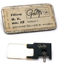 Officine Galileo Gami 16 filtro UV n°13 Italian Italy camera.