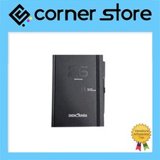 Smemoranda Agenda Settimanale Verticale 2026 con Elastico e Penna - 13x18- Nero