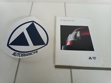 +p brochure depliant originale + adesivo grande Autobianchi Y10 1995