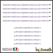 KIT 10 BARRE LED TV PER SAMSUNG 40" UE40H6400AY UE40H6400AYXZT