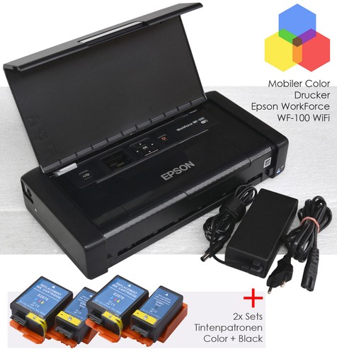 Epson 100 wifi - wf-100, usb