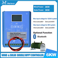 Regolatore di carica ibrido solare eolico MPPT Generatore eolico e solare 6kw