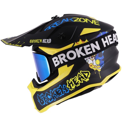 Casco cross broken head - cross,