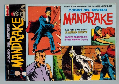 Mandrake comic art 1992 - 1992, phil