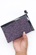 Borsa ZARA clutch glitter