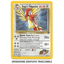 27/132 KOGA’S PIDGEOTTO Carta Pokemon • GYM CHALLENGE • ENG