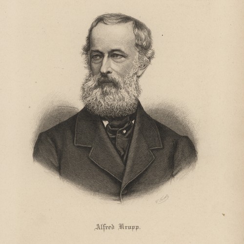 Alfred krupp ritratto - krupp, storia