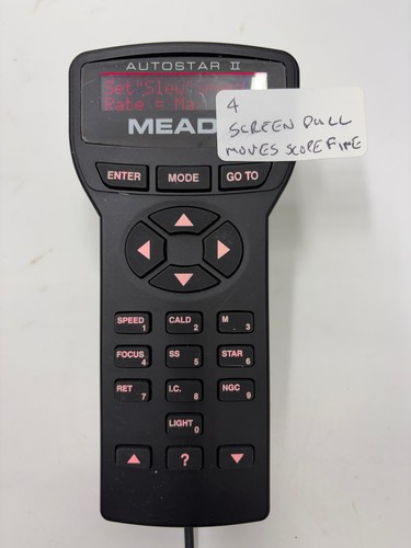 Meade autostar controller - autostar,
