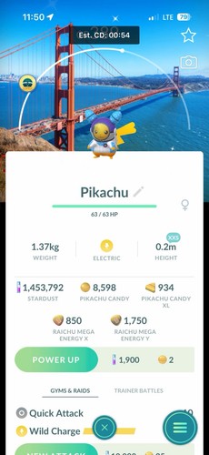 Costume cosmog pikachu - pikachu, xxs
