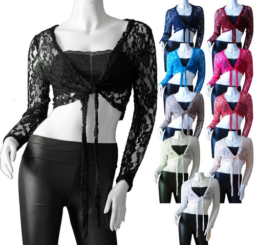 Bolero donna manica lunga