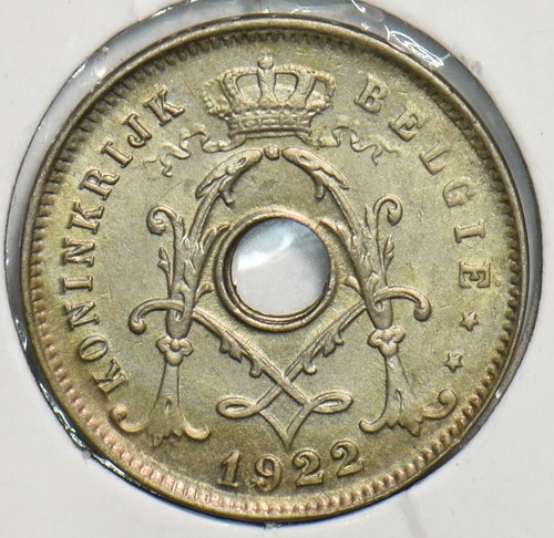 Belgio 1922 centimes - fl, unc