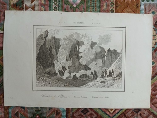 Sicile cratere etna - cratere, l’etna