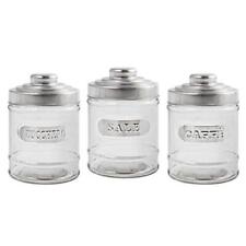 Tris barattoli vetro 3 pz