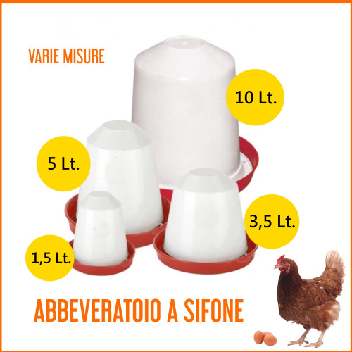 Abbeveratoio sifone beverino - abbeveratoio,