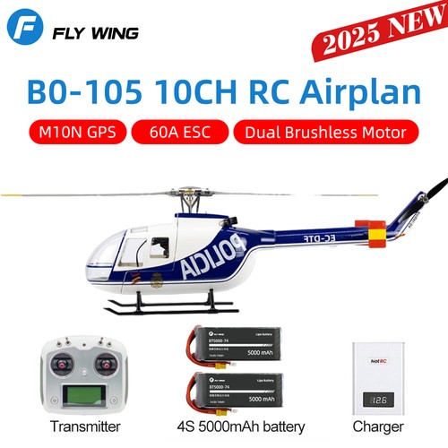 Fly wing 105 - bo-105, elicottero