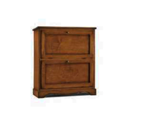 Scarpiera legno arte povera - scarpiera,