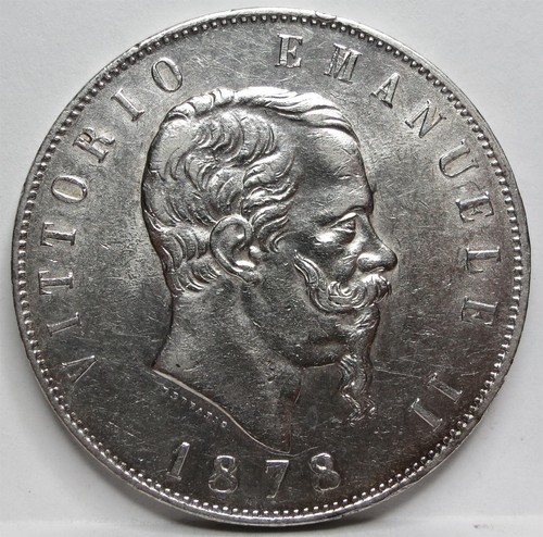 Italia lire 1878 roma - italia,